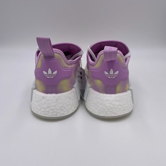 adidas NMD R1 Pink / Lilac / White Womens Shoes - Picture 4 of 8
